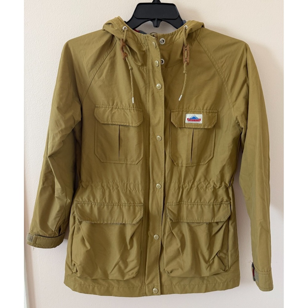 Vintage Penfield 60/40 Mountain Parka Womens M Khaki Hooded Utility Jacket